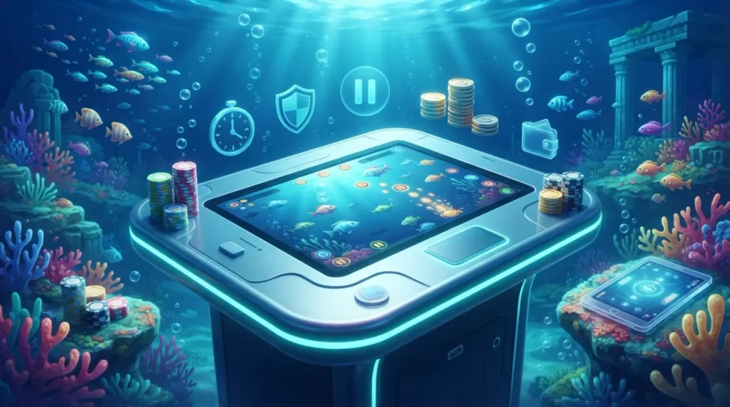 Responsible gaming concept for sweepstakes casino and fish table players